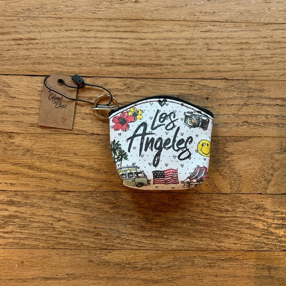 Los Angeles Themed Kids Coin Pouch
